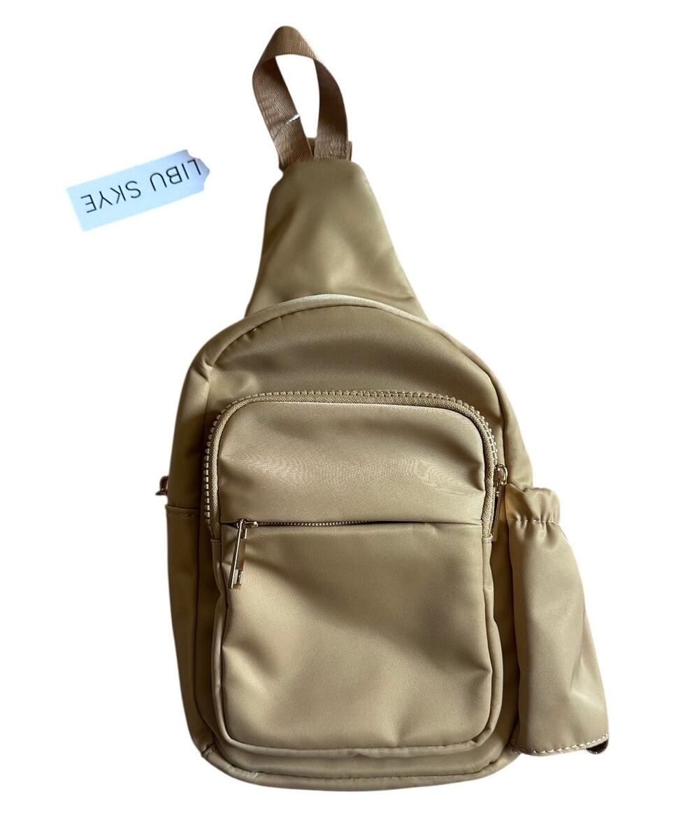 Malibu Skye Tan Sling Bag, NEW